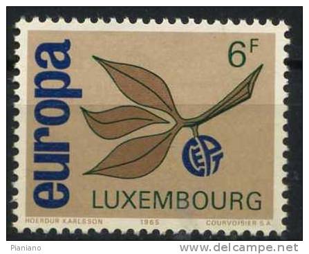 PIA - LUSSEMBURGO - 1965 : Europa - (Yv 670-71) - Unused Stamps