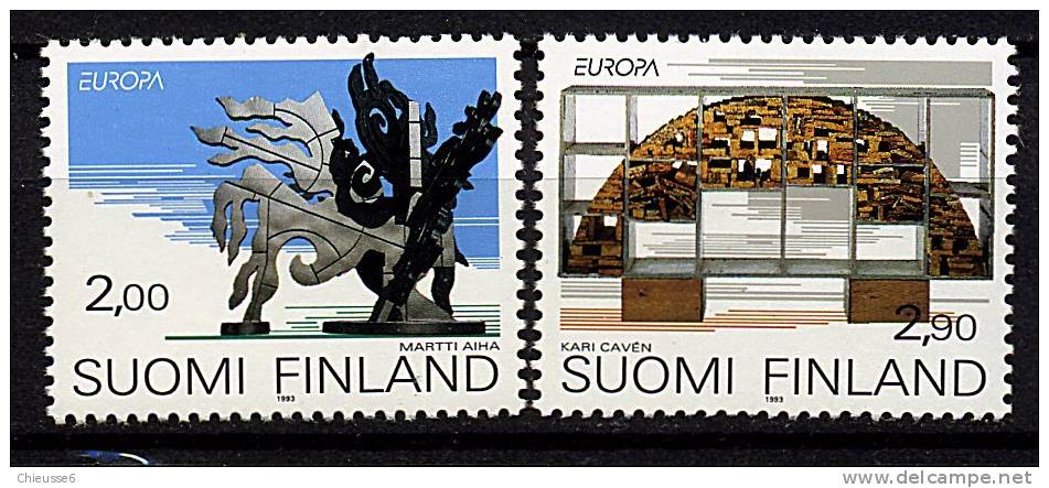 Finlande** N° 1172/1173 - Europa. Art Contemporain - Unused Stamps