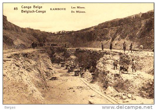 Congo Belge Katanga Kambove Les Mines C60 - Ruanda-Urundi