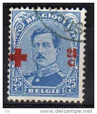 156  Obl  Cob 34 - 1918 Red Cross