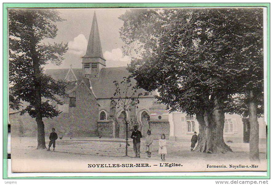 80 - NOYELLES Sur MER --  L'Eglise - Noyelles-sur-Mer