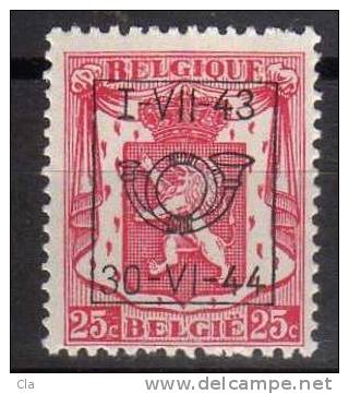 PO 507  **  Cob 4 - Typos 1936-51 (Kleines Siegel)