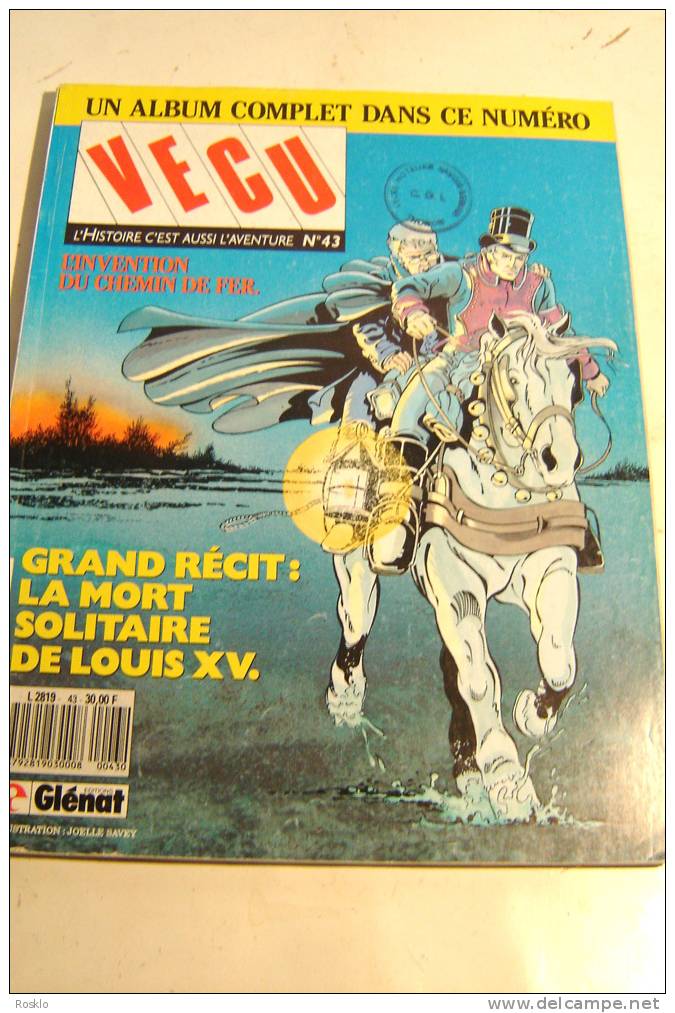 REVUE BD MENSUEL / VECU N° 43  DE 1990 / MARGOT  /  BEL  ETAT - Vécu