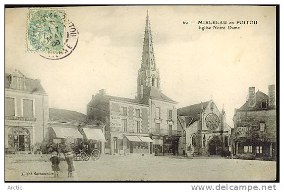 Mirebeau En Poitou Eglise Notre Dame - Mirebeau