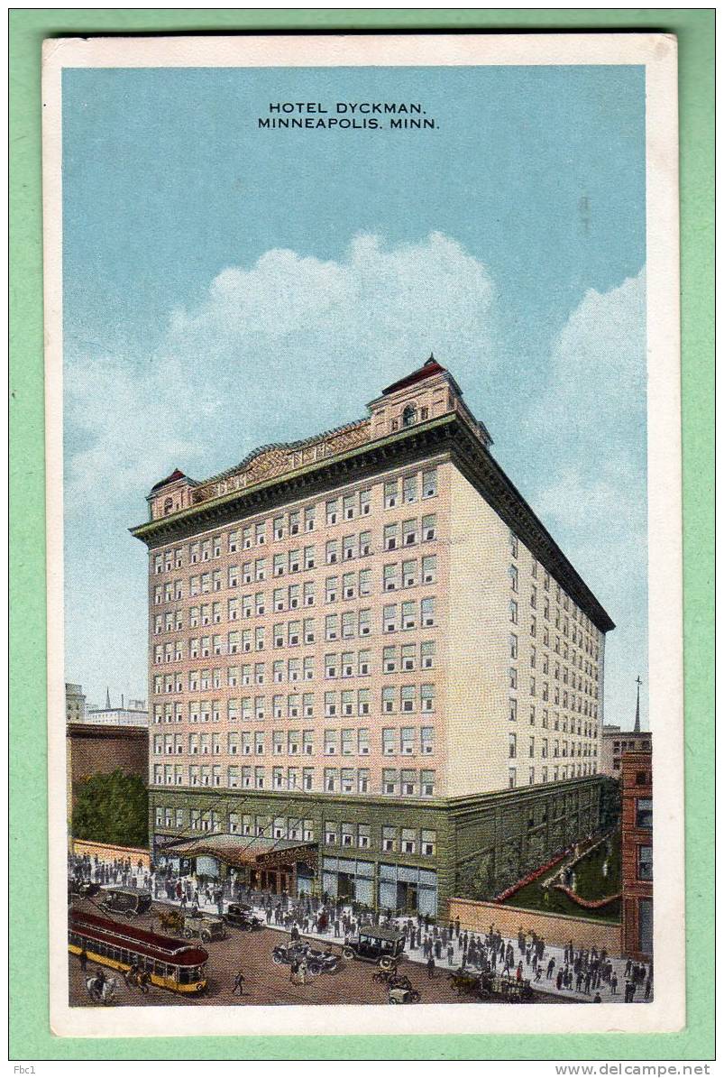 CPA: Etats-Unis - USA - MN - Minneapolis - Hotel Dyckman - Minneapolis