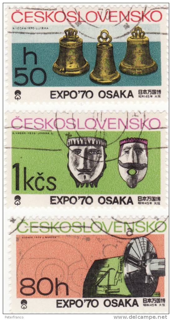 1970 Cecoslovacchia - Expo Osaka 70 - 1970 – Osaka (Japón)