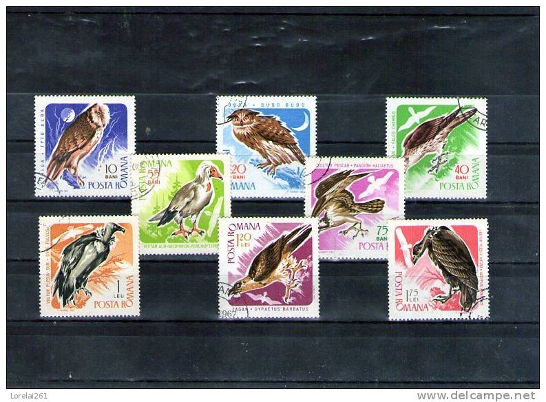 1967 Oiseaux De Proie Divers YV= 2278/2285 - Gebraucht