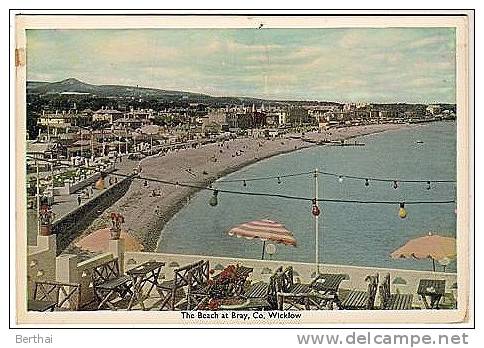 CPM IRLANDE - WICKLOW - The Beach At Bray - Wicklow