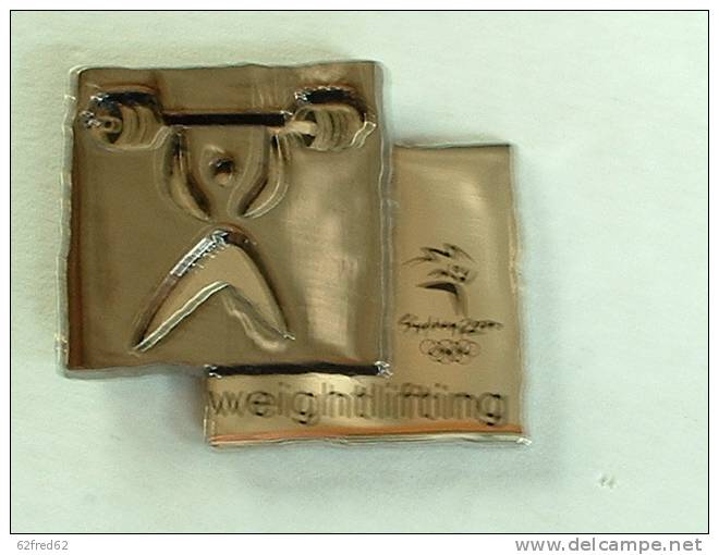 PIN´S HALTEROPHILIE - J.O SYDNEY 2000 - Gewichtheben