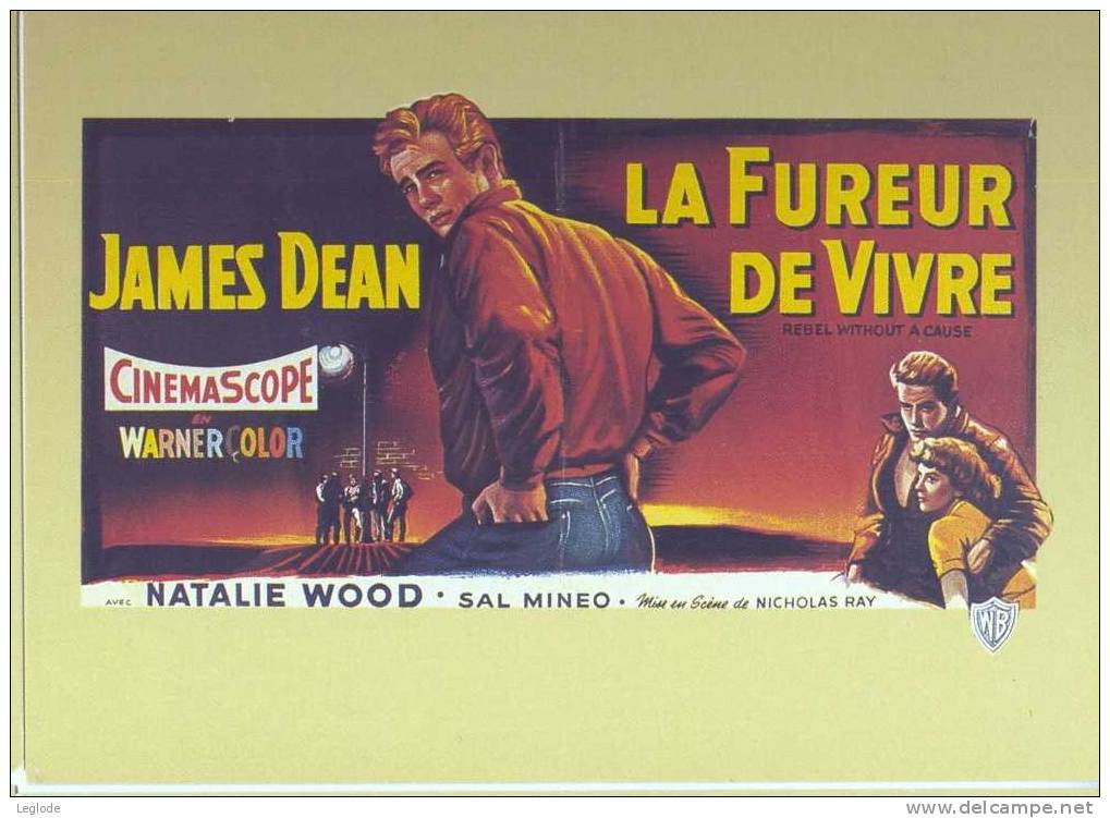 Du Film LA FUREUR DE VIVRE - Afiches En Tarjetas