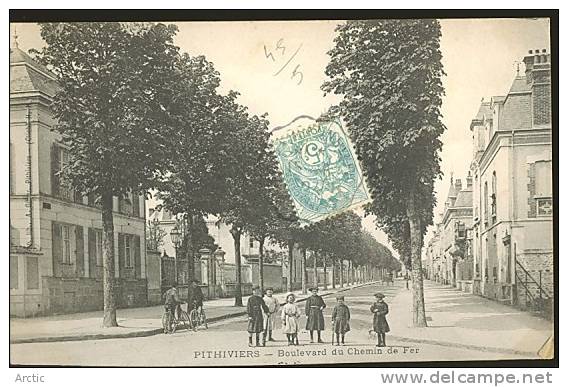 Pithiviers Boulevard Du Chemin De Fer - Pithiviers