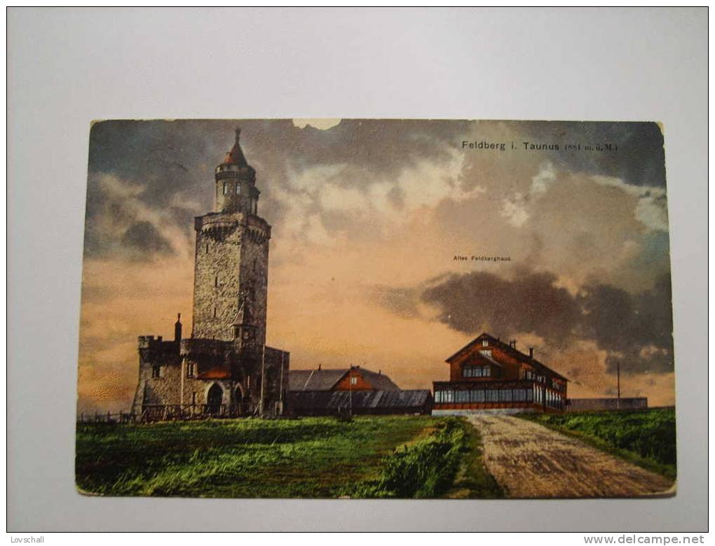 Feldberg I. Taunus.  (16 - 8 - 1910) - Feldberg