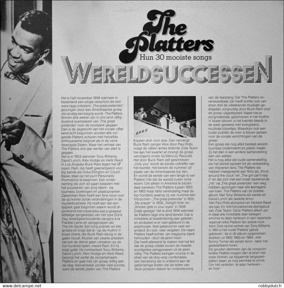 * 2LP *  THE PLATTERS - WERELDSUCCESSEN (Hun 30 Mooiste Songs) (Holland 197? Ex-!!!) - Soul - R&B