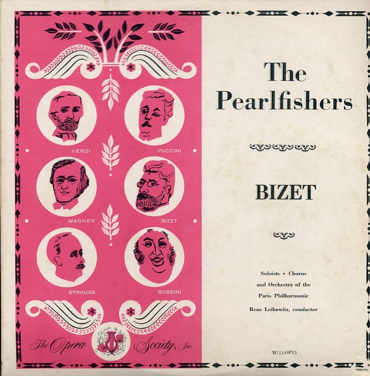 * 2LP 10" *  BIZET: THE PEARLFISHERS - Oper & Operette