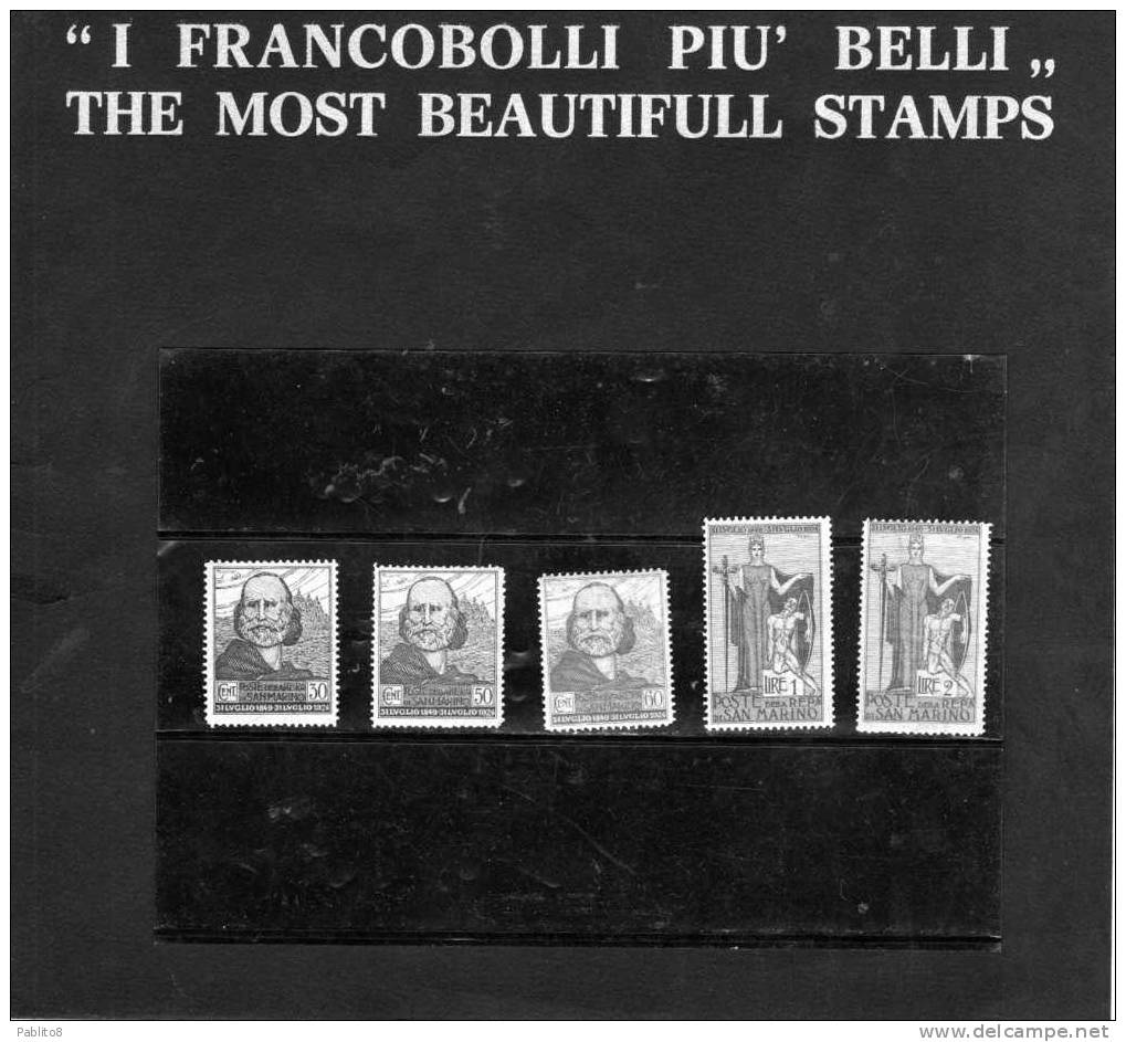SAN MARINO 1924 GARIBALDI MNH - Unused Stamps