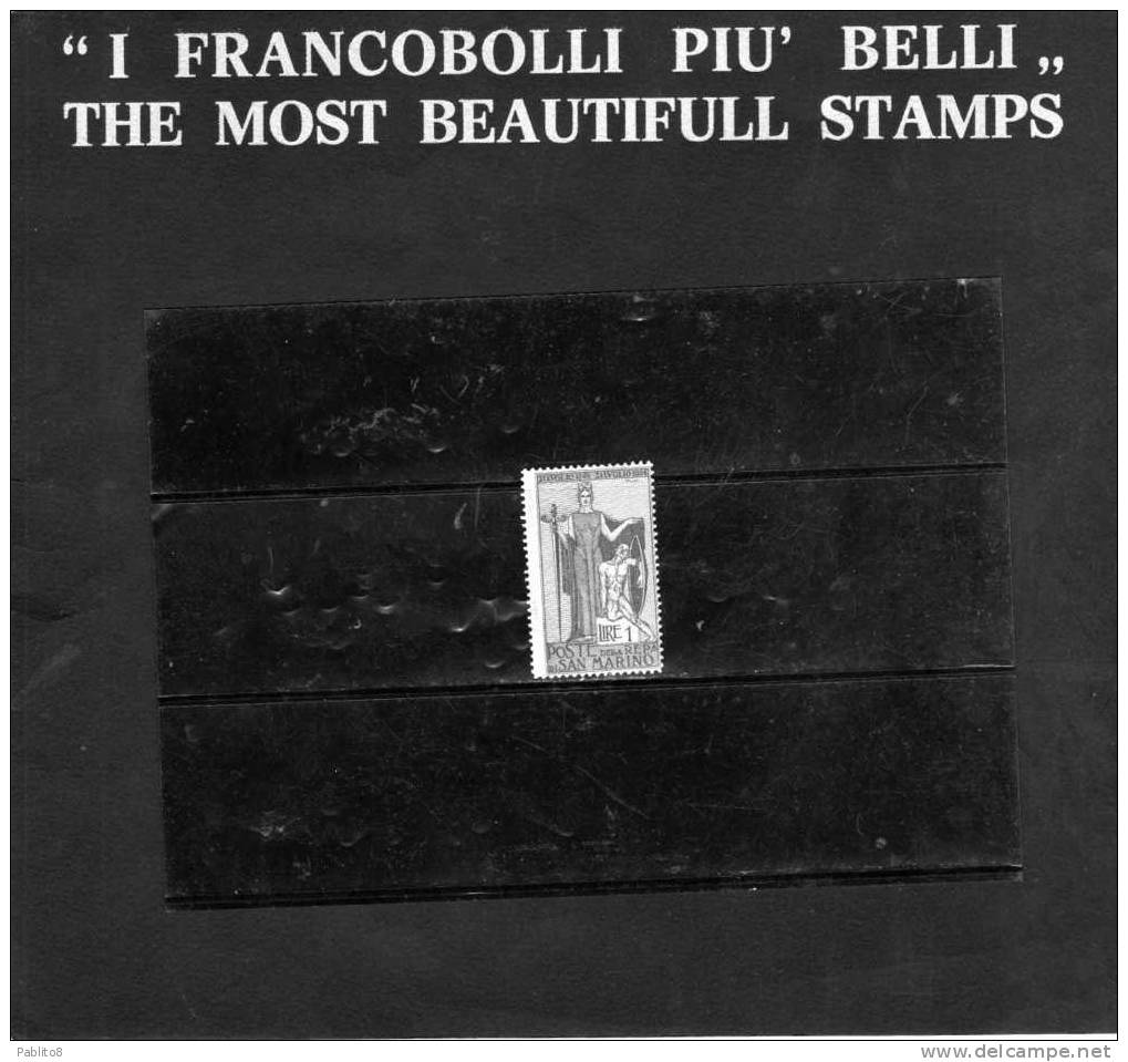 SAN MARINO  1924 GARIBALDI L.1 MNH - Unused Stamps