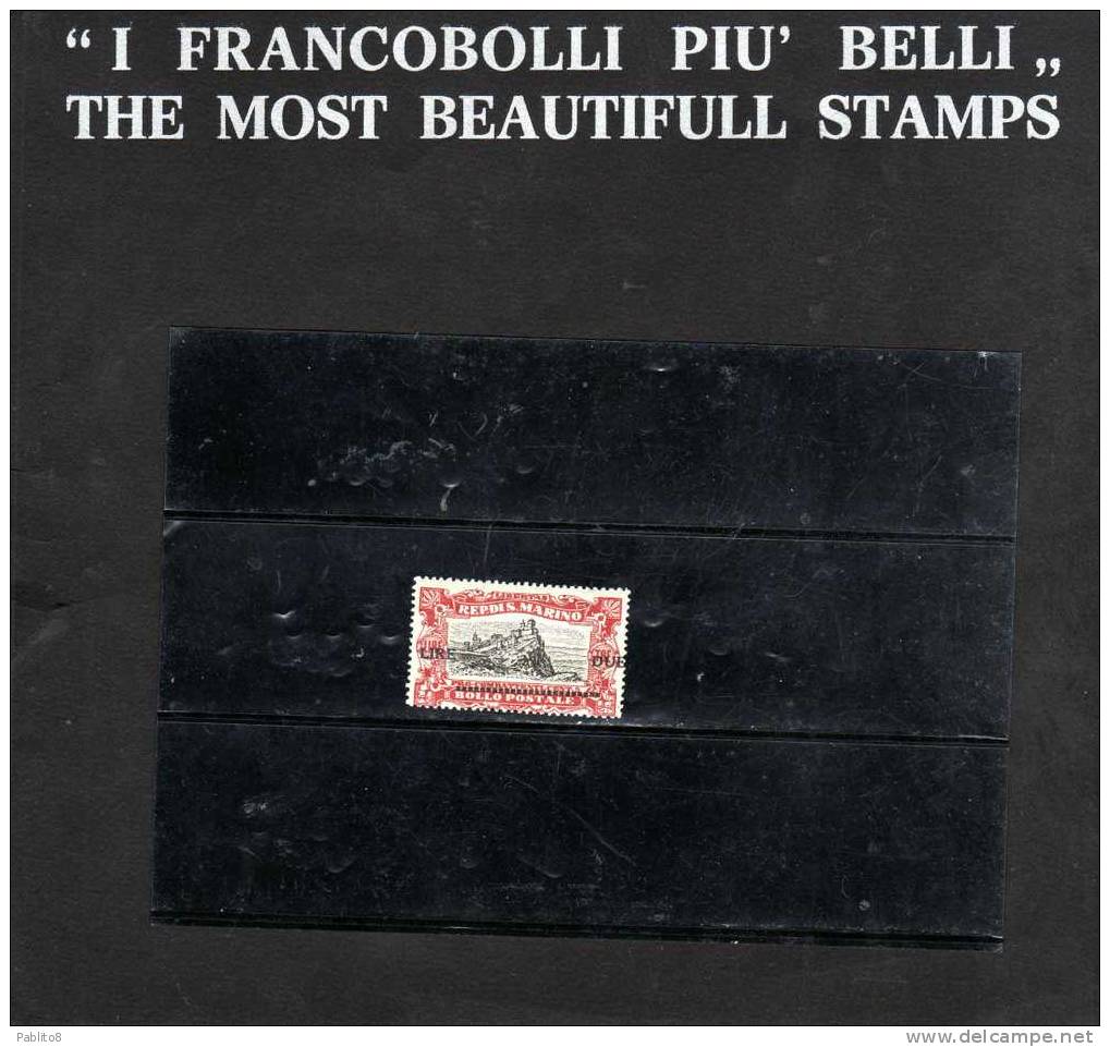 SAN MARINO 1924 PRO COMBATTENTI L.2+3 MNH - Used Stamps