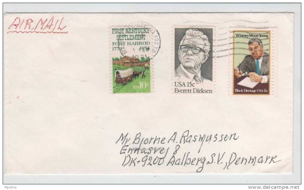 USA Cover Sent To DENMARK 3-2-1981 - Brieven En Documenten