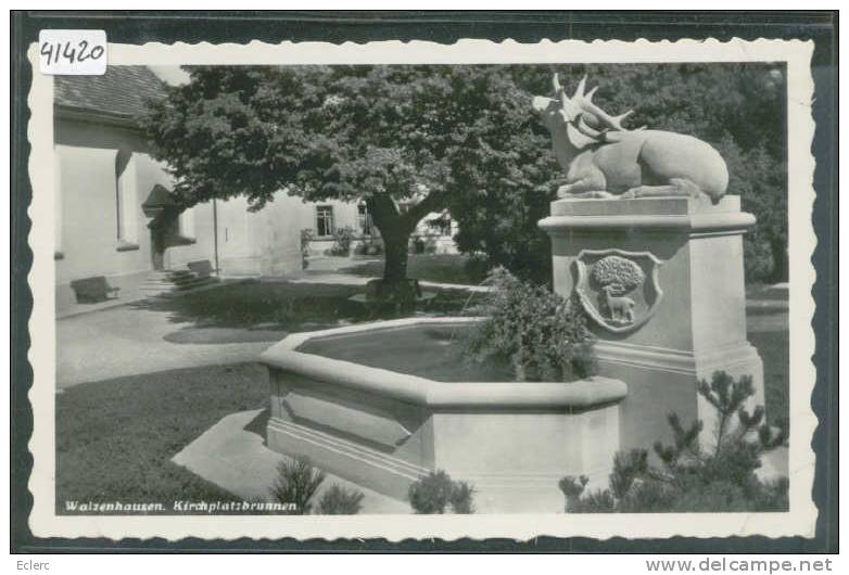 WALZENHAUSEN - KIRCHPLATZBRUNNEN  - TB - Walzenhausen