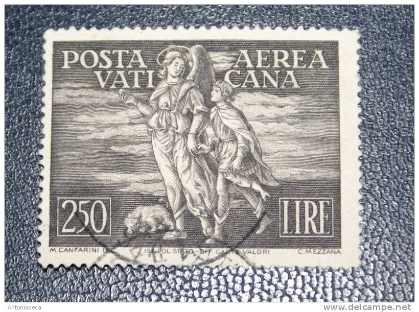 VATICAN 1949 - ARCANGELOE TOBIOLO L.250 USED VF - Used Stamps