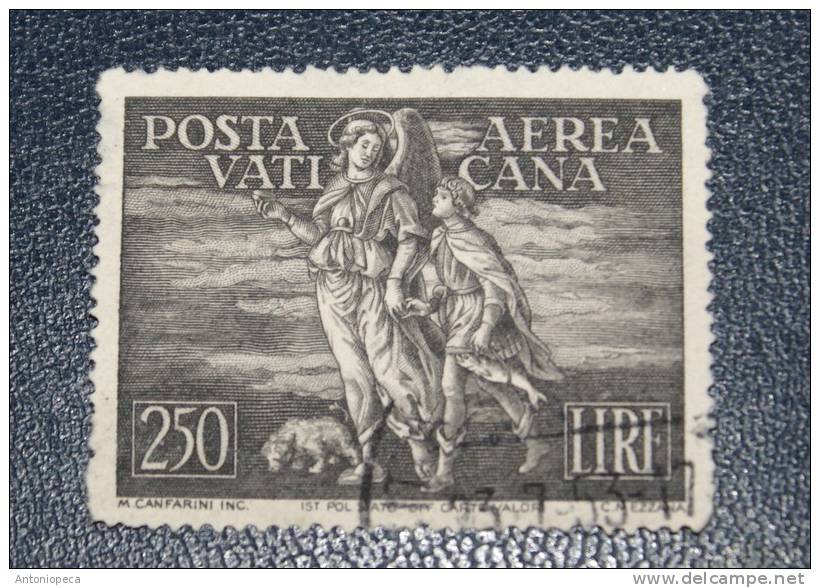VATICAN 1949 - ARCANGELOE TOBIOLO L.250 USED VF - Used Stamps