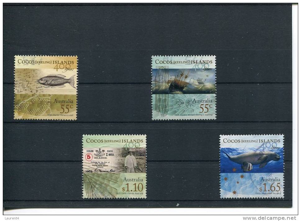 (100) - Australia Stamp - Timbres D´Australie - Cocos Keeling Islands - 400 Years Of History - Kokosinseln (Keeling Islands)