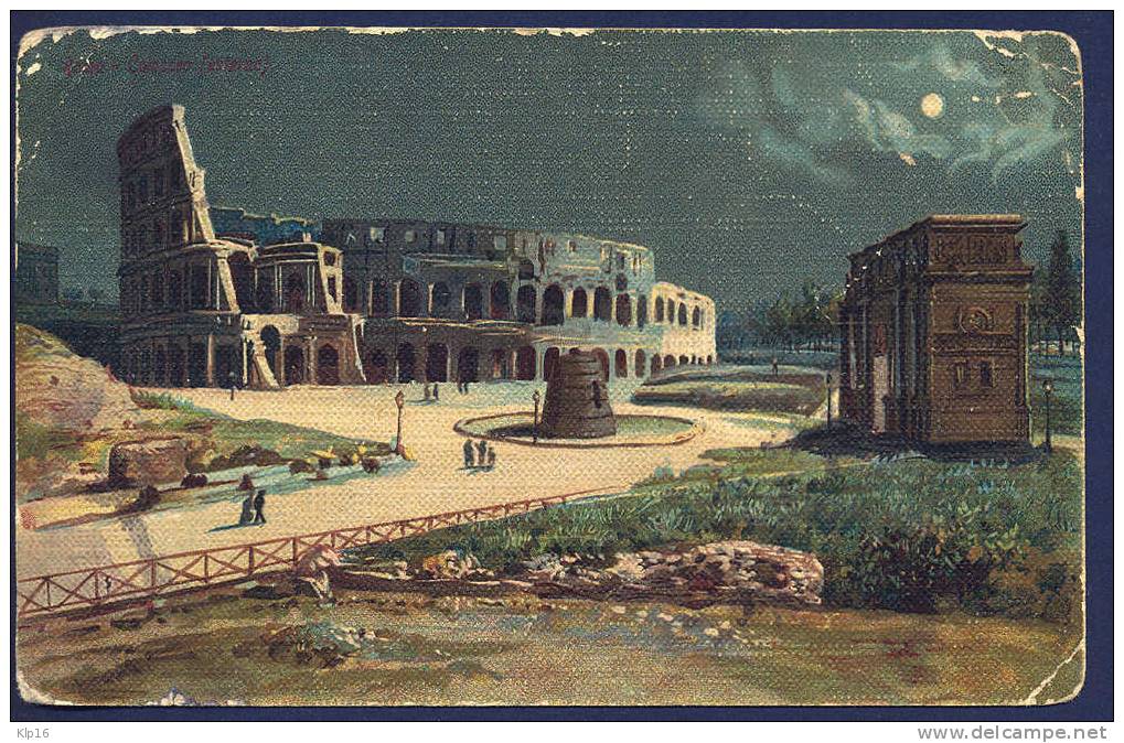 ITALY,ROMA-COLOSSEO,OLD  PC - Colosseum