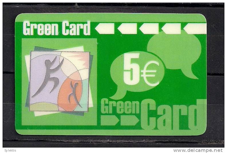 GREEN   USED D0715 CARD  € 5 - Other - Europe