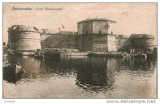 CIVITAVECCHIA - FORTE MICHELANGELO - 1922 - Civitavecchia