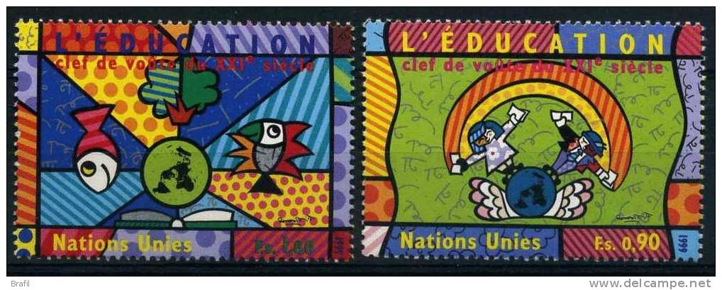 1999 Nazioni Unite Ginevra, Educazione, Francobollo Nuovo (**) - Unused Stamps