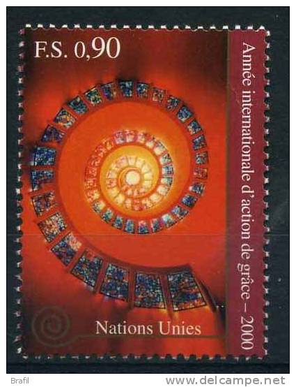 2000 Nazioni Unite Ginevra Anno Ringraziamento Francobolli Nuovo (**) - Unused Stamps