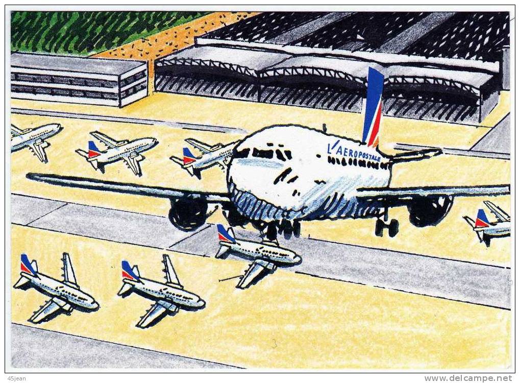 France: 1992 Très Bel Entier Neuf 80 Ans De La 1ère Liaison Aéropostale Nancy-Lunéville - Altri (Aria)