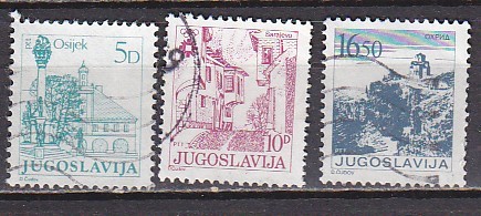 PGL - YUGOSLAVIE Yv N°1880/82 - Usati