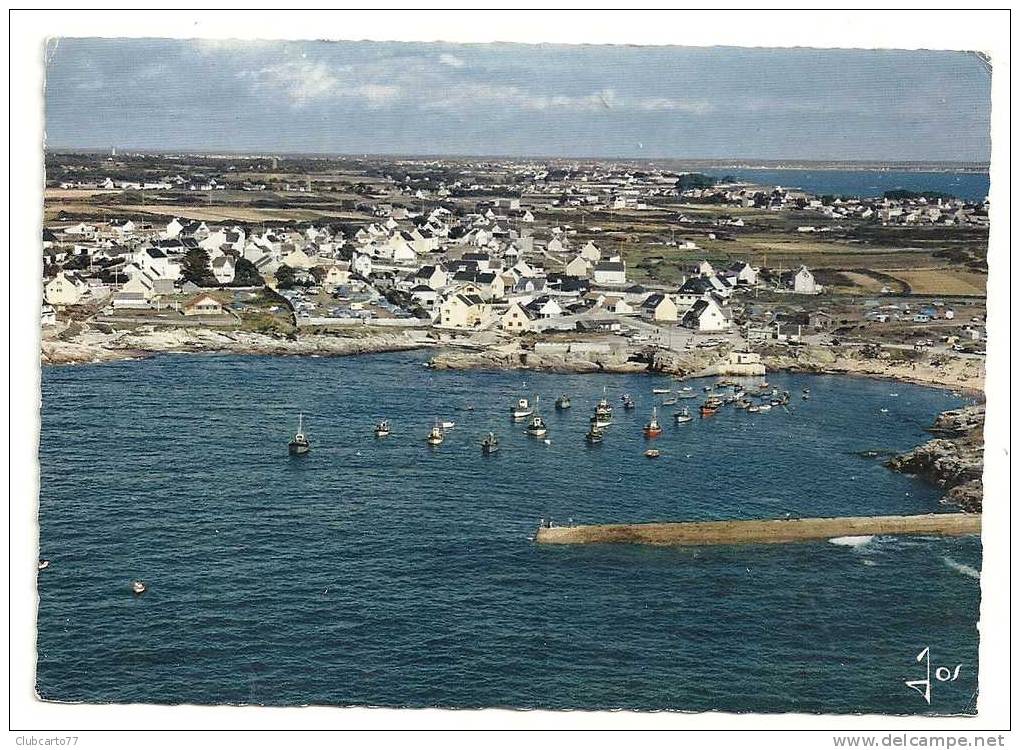 Ploemeur (56) :Vue Aérienne Sur Le Port De Kerroch En 1967 (animée). - Ploemeur