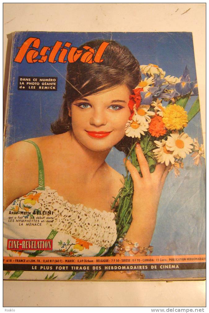 REVUE / FESTIVAL  DE CINE REVELATION  / 1961 N° 618 / 3 CINEROMANS /   TRES  BEL ETAT - Magazines