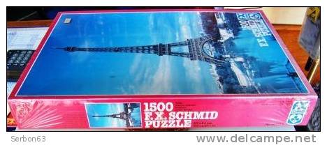 JEUX, JOUETS ET FIGURINES PUZZLE 1500 PIECES F.X. SCHMID REFERENCE 98440/6 - FIN DE STOCK RAYON JOUETS ANNEE 1990!. - Puzzles