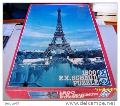 JEUX, JOUETS ET FIGURINES PUZZLE 1500 PIECES F.X. SCHMID REFERENCE 98440/6 - FIN DE STOCK RAYON JOUETS ANNEE 1990!. - Puzzles