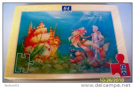 JEUX, JOUETS ET FIGURINES PUZZLE 64 PIECES F.X. SCHMID REFERENCE 94387/8 - FIN DE STOCK RAYON JOUETS ANNEE 1990!. - Puzzles