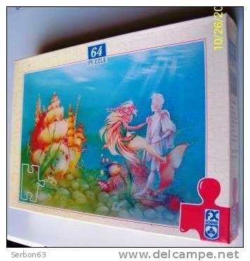 JEUX, JOUETS ET FIGURINES PUZZLE 64 PIECES F.X. SCHMID REFERENCE 94387/8 - FIN DE STOCK RAYON JOUETS ANNEE 1990!.