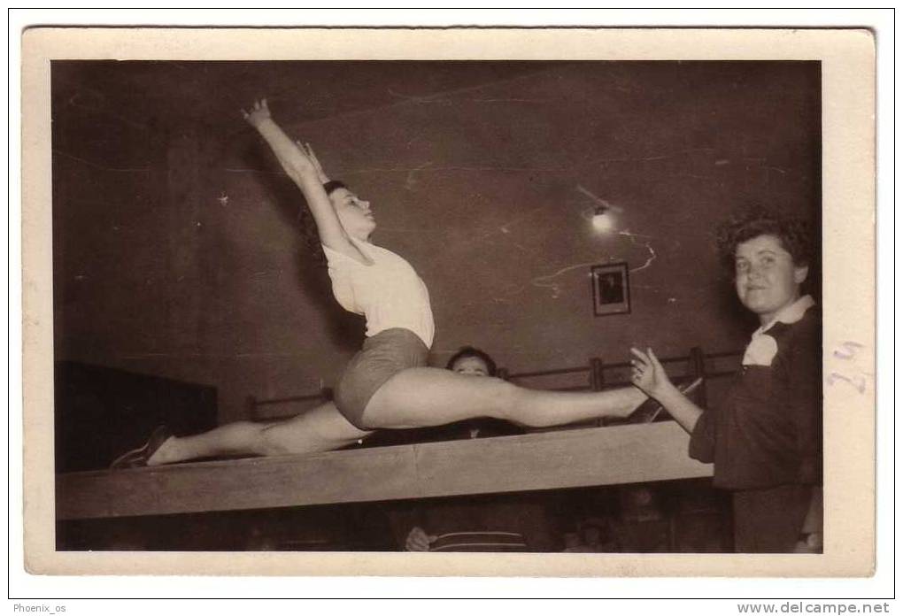 SPORT -  Gymnastic, Year 1960, Real Photo - Gymnastics