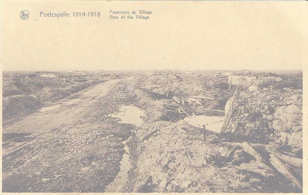 POELCAPELLE -1914-1918 - PANORAMA DU VILLAGE - Langemark-Poelkapelle