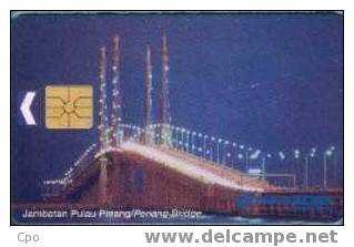 # MALAYSIA A3 Penang Bridge 10 Gem   Tres Bon Etat - Malaysia