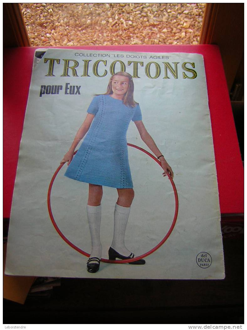 REVUE : COLLECTION LES MERVEILLES DU TRICOT-TRICOTONS POUR EUX N° 78-1969 - Fashion