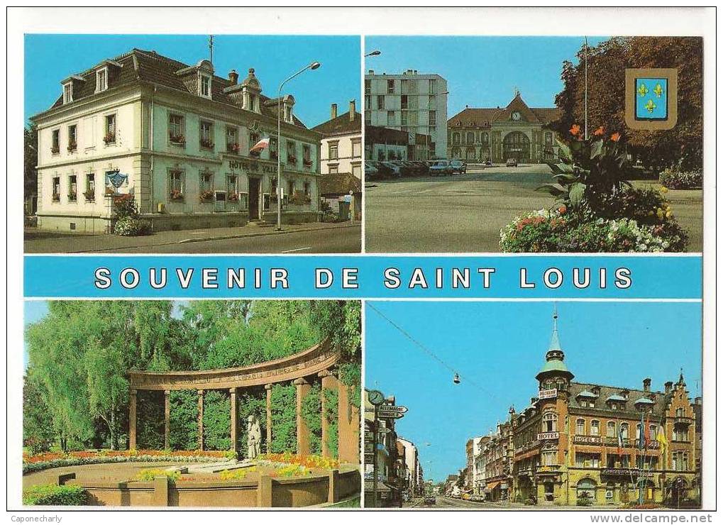 CP SOUVENIR DE  SAINT LOUIS 68 HAUT RHIN - Saint Louis