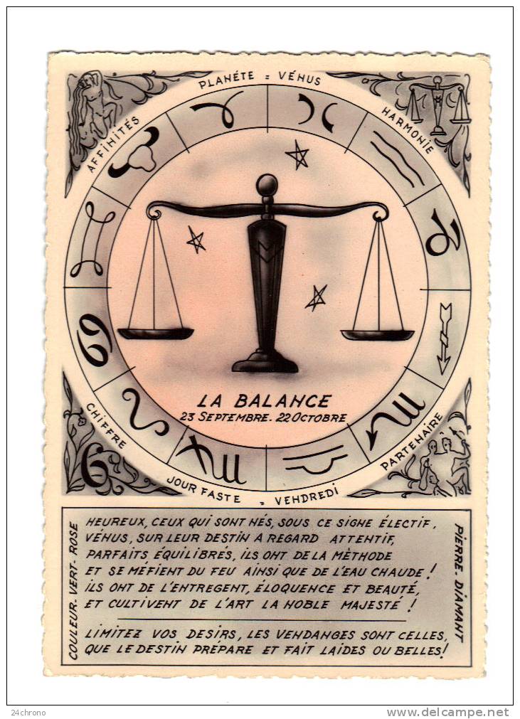 La Balance (10-2281) - Astrologie