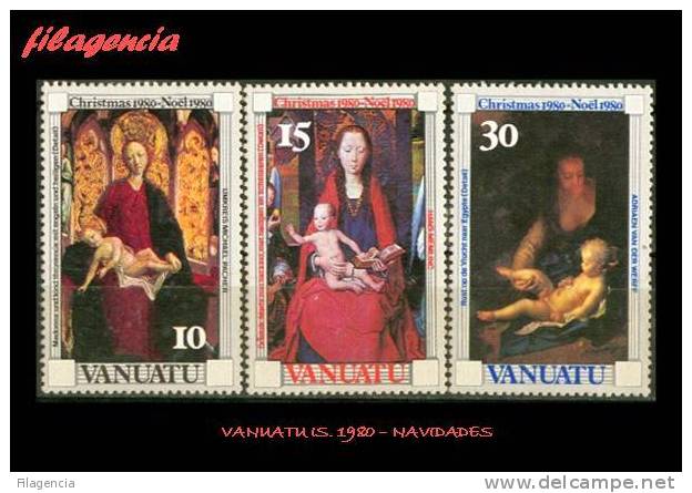 OCEANIA. VANUATU IS MINT. 1980 NAVIDADES - Vanuatu (1980-...)