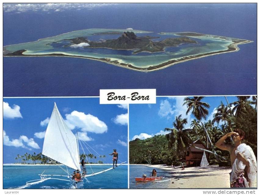 (01) Carte Postale D´ile De Polynésie - French Polynesia Islands - Bora Bora - Frans-Polynesië