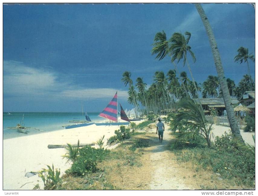 (01) Carte Postale Des Philippines - Philippines Postcard - Boroay Beach - Philippines