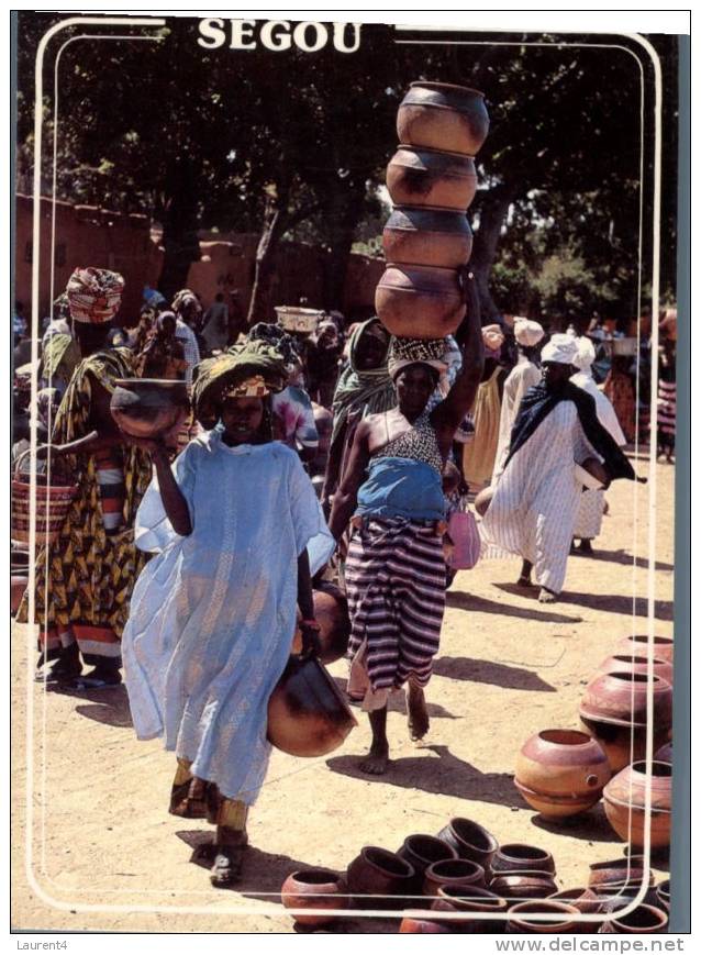 (01) Carte Postale Du Mali  - Mali Postcard - Ségou - Mali