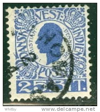 Danish West Indies 1905 25b King Christian Issue #34 - Deens West-Indië